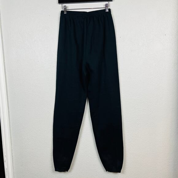 Tultex Sweatsuit Sweatshirt Sweatpants Set Black 90s / early Y2K - M/L - Picture 6 of 8